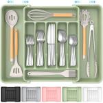 Expandable Silverware Organizer for Kitchen Utensils