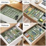 Expandable Silverware Organizer for Kitchen Utensils