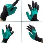 Claw Gardening Gloves for Women - Green