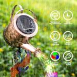 Solar Watering Can Lights for Garden Decor