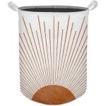 Boho Collapsible Laundry Basket - Terracotta Organizer