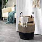 Collapsible Jute Rope Laundry Hamper – 105L