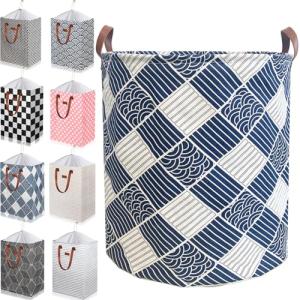 TeLUVHome 80L Waterproof Collapsible Laundry Hamper