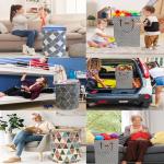 TeLUVHome 80L Waterproof Collapsible Laundry Hamper