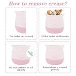 Large Woven Cotton Rope Storage Basket for Toys