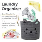 Large Woven Cotton Rope Storage Basket