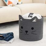 Large Woven Cotton Rope Storage Basket