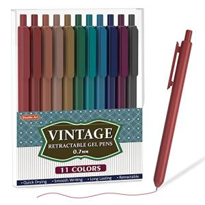 Shuttle Art 11 Vintage Gel Pens Set