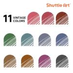 Shuttle Art 11 Vintage Gel Pens Set