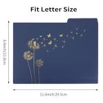 18 Pack Floral Decorative File Folders with Tabs
