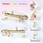 Gold Desk Accessories Set with Stapler and More