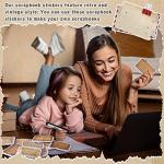 Vintage Sticky Note Pads - 270 Antique Sheets