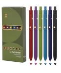 Colorful Gel Pens Set - 6 Smooth Writing Pens