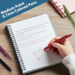 Colorful Gel Pens Set - 6 Smooth Writing Pens