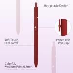 Colorful Gel Pens Set - 6 Smooth Writing Pens