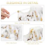 Gold Marble Desk Decor Set - 13 Cute Accessories