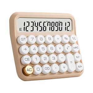 Benkaim 12-Digit Desk Calculator with Large Buttons