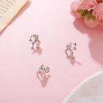 Cute Silver Frog Earrings for Fun Unique Gifts