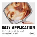 Silver Face Glitter Makeup Patches - 6 Count