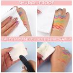 8-Color UV Neon Liquid Eyeliner Set