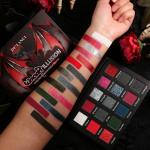 Gothic Red Black Eyeshadow Palette for Bold Looks