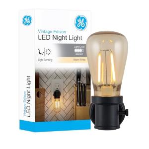 GE Vintage LED Night Light with Dusk Sensor