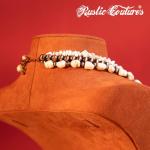 Turquoise Cowgirl Necklace and Earrings Set