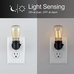GE Vintage LED Night Light with Dusk Sensor