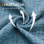 Cotton Muslin Throw Blanket - Vintage Blue 50"x60