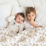 Cozy Floral Throw Blanket in Tan