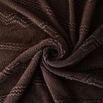 Cozy Chocolate Knit Throw Blanket for Couch