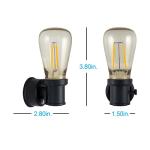 GE Vintage LED Night Light with Dusk Sensor