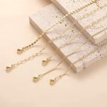 Gold Stackable Bracelets Set for Women