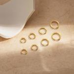 Gold Plated Hypoallergenic Small Hoop Earrings Set