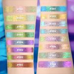 Colorful Waterproof Glitter Eyeliner - Green Indigo