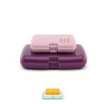 Pink & Violet Caboodles Travel Makeup Organizers Set