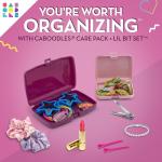 Pink & Violet Caboodles Travel Makeup Organizers Set