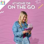 Pink & Violet Caboodles Travel Makeup Organizers Set