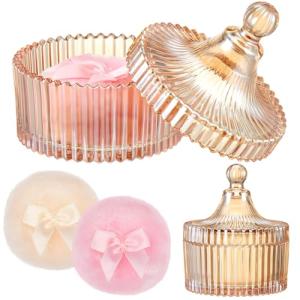 Large Body Powder Puff with Container Set