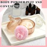 Large Body Powder Puff with Container Set