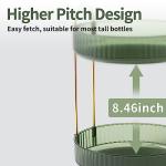 360 Rotating Makeup Organizer - 2 Tier Green