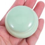 Emerald Mini Ceramic Cosmetic Jar with Lid