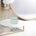 Emerald Mini Ceramic Cosmetic Jar with Lid