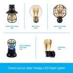 GE Vintage LED Night Light with Dusk Sensor