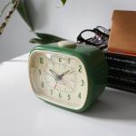 Kikkerland Retro Glow-in-the-Dark Alarm Clock