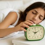 Kikkerland Retro Glow-in-the-Dark Alarm Clock