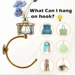 Vintage Wall Towel Holder with Candle Hook