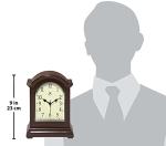 Antique Brown Grandfather Tabletop Clock 9x6