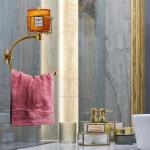 Vintage Wall Towel Holder with Candle Hook