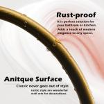 Vintage Wall Towel Holder with Candle Hook